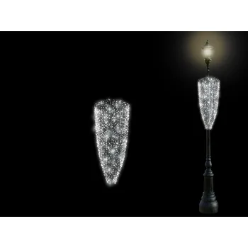 Vánoční světelná dekorace Vánoční dekorace na sloupy VO Ornament 7, 300 cm