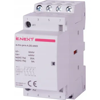 Stykač Modulární stykač PRO 4p 25A 4NO 230V