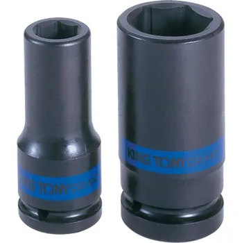 Gola hlavice Hlavice nástrčná rázová tenkostěnná King Tony 3/4 CrMo 6 hranná, 32 mm 683532M