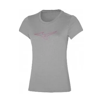 Běžecké oblečení MIZUNO RB Logo Tee / Gray / XS