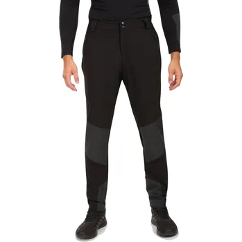 Kilpi NUUK-M Pánské softshellové kalhoty ZM0410KI Černá LS