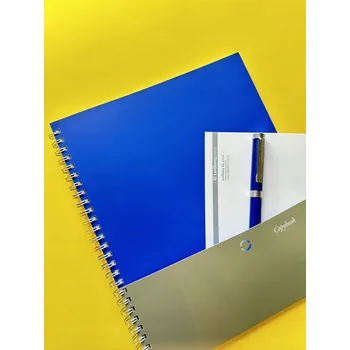 Blok Notes A4 Castelli modrý