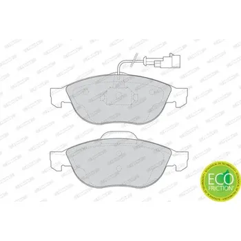 Brzdová destička Brzdové destičky FERODO FDB1134