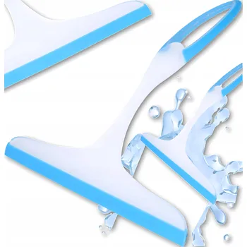 Stěrka na okno Silikonová stěrka na vodu s ergonomickou rukojetí 24,5 cm