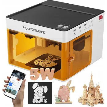 Zabezpečení domácnosti Atomstack P1 5W Přenosný laserový gravírovací stroj