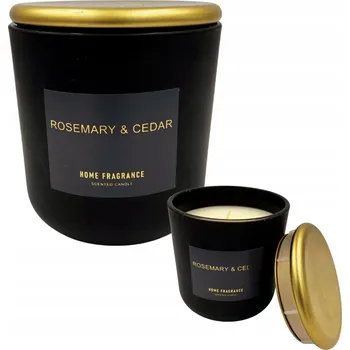 Svíčka Tradiční parafínová svíčka rosemary & cedar Home Fragrances