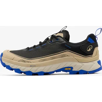 Pánské tenisky QUECHUA Pánské turistické nepromokavé boty MH 900 40 BÉŽOVÁ|MODRÁ