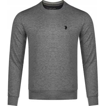 Pánská mikina Pánská Mikina U.S. POLO ASSN. s Logem 11C767 Šedá