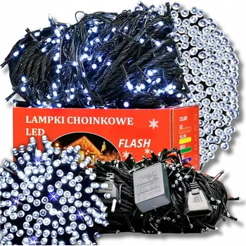 Vánoční dekorace Vánoční osvětlení na stromeček EnergoDom pro vnitřní použití, 12 m, 101 - 200 světýlek