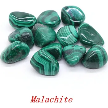 Přírodní kámen Žlutý leopard jaspis tromlovaný kámen | dekorace - Malachit , 200 g