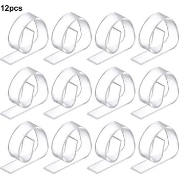 Party dekorace Plastové klipy | spona, dekorace - 12 ks