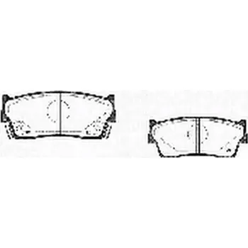 Brzdová destička Magneti Marelli 363916060799 Sada brzdových destiček, kotoučové brzdy