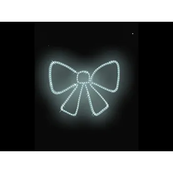 Vánoční světelná dekorace Vánoční LED Mašlička, 60 x 45 cm Barva: Studená bílá