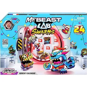 Figurka ADVETNÍ KALENDÁŘ MRBEAST MR BEAST LAB SWARMS FIGURKY