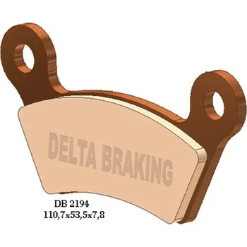 Brzdový systém DELTA BRAKING brzdové destičky KH473 zadní CAN-AM SPYDER 1000 08-12 (DELTA BRAKING brzdové destičky KH473 zadní CAN-AM SPYDER 1000 08-12)