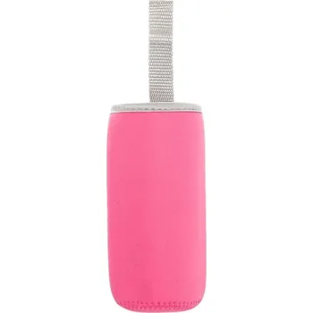 Neoprenový termo obal na láhev | pouzdro - růžově červená , 280 ml
