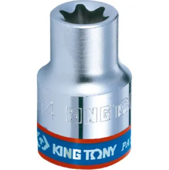 Gola hlavice Hlavice nástrčná King Tony 3/8 CrV TORX E4 337504M