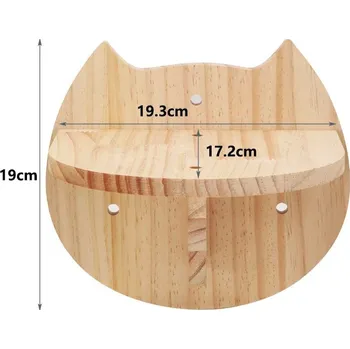 Kočičí žebřík a dřevěné schody na zeď | odpočívadlo | nábytek - kočičí police