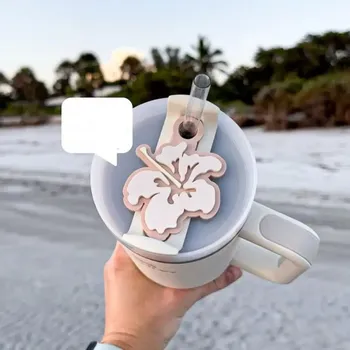 Květinový štítek na hrnek stanley | dekorace - 6