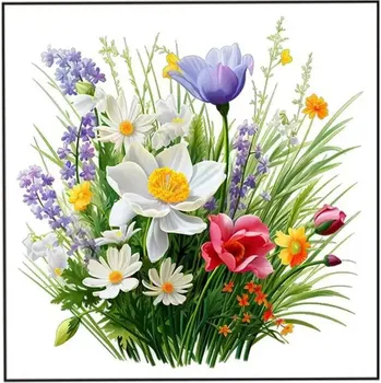 Samolepící dekorace Samolepky na zeď motýlí a květiny | dekorace, nálepky - D