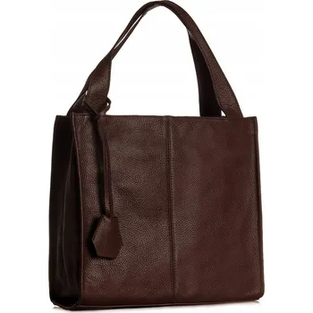 Solome kabelka z pravé kůže hnědá