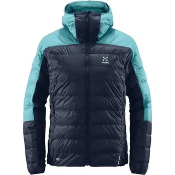 Haglöfs L.I.M Down Hood Women, Tarn blue/Frost blue - dámská péřová bunda M + Doprava zdarma