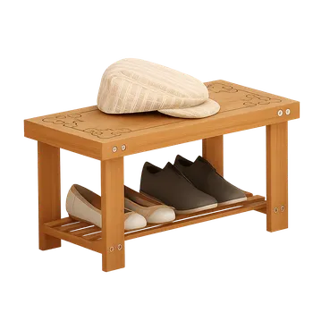 Botník Botník, lavice na boty, bambus, přírodní, PAWKA