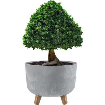 Květináč Květináč plast šedý Prosperplast 29 cm x 29 x 22 cm