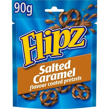 Bonbon Preclíky Flipz Salted Caramel 90g 90g USA