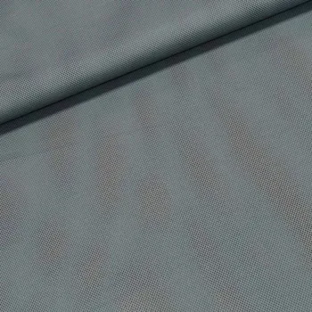 Podšívka polyesterová děrovaná ( sportovní ) 1002/05 jednobarevná šedá síťka, š.160cm (látka v metráži)