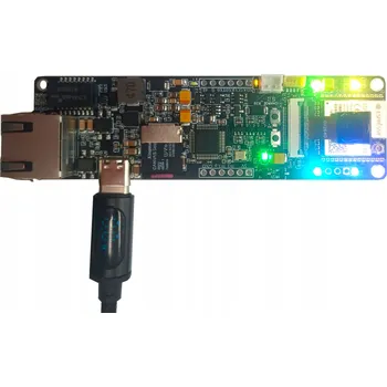 IP kamera AI-On-The-Edge-Cam řídicí jednotka s kamerou a WiFi anténou