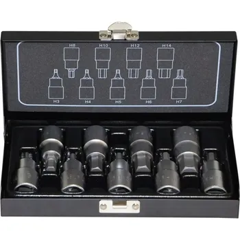 Gola sada sada hlavic 1/2" 6HR 9dílů (Imbus 3-14) zástrč.