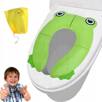 WC sedátko Roztomilý Potah na Sedátko WC Prkénko Přenosný pro Děti