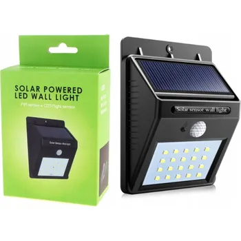 Venkovní osvětlení Pouliční lampa / Garážová lampa 140 W 1200 lm solární napájení