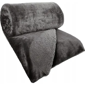 Přehoz na lůžko Přehoz na postel Eurofirany polyester 220 cm x 240 cm šedý