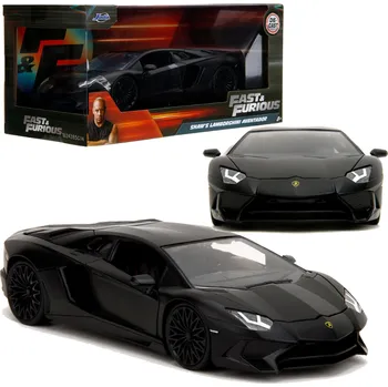 autíčko Jada Toys Fast & Furious vozidlo Shaw's Lamborghini Aventador černé