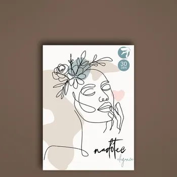 Dámské punčochy PUNČOCHY NADOTEC ELEGANCE 30 DEN Béžová - 3–4