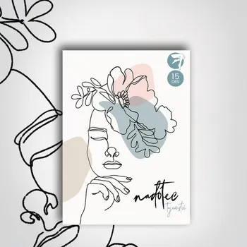 Dámské punčochy PUNČOCHY DISKRÉTNÍ NADOTEC TAJEMSTVÍ 15 DEN Černá