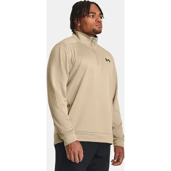 Pánská mikina Pánská mikina Under Armour UA Armour Fleece 1/4 Zip- 1373358-299 Hnědá MD