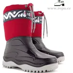 Dětská obuv DEMAR FROST 0376 B červená, zimní 26-27