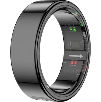 chytrý prsten Smart ring COLMI R12 Black vel.8 18,3mm