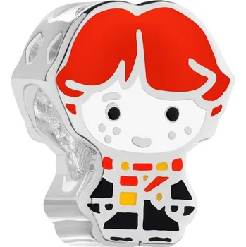 Přívěsek Stříbrný přívěsek Beads se smaltem - Harry Potter, Ron Weasley, Warner Bros. Discovery - WB538-5424