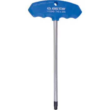 Klíč Klíč T zástrčný s rukojetí Torx King Tony T45x200 115345R