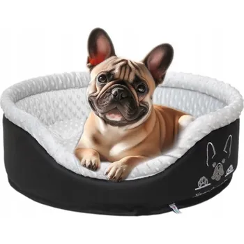 Pelíšek pro psa York Shop Ortopedický pelíšek pro psa, vícebarevný, 55 cm x 55 cm