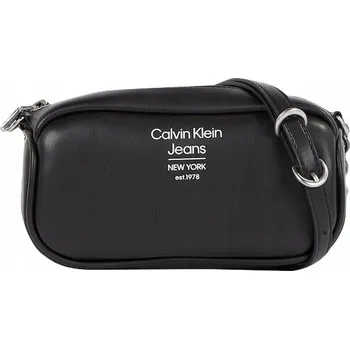 Kabelka Calvin Klein kabelka z eko kůže černá