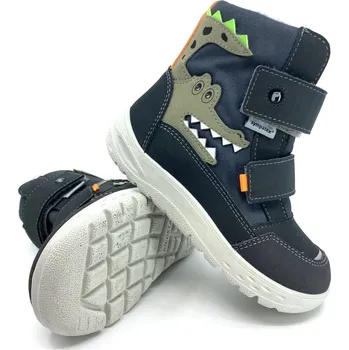 Chlapecká zimní obuv Zimní boty Ricosta Nevis Grigio/Carbon 506601003/490 30, Vnitřní délka boty: 20,5 cm, Vnitřní šířka boty: 7,6 cm