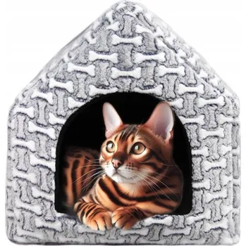 Pelíšek pro psa Dům, Bouda, Pelíšek kotec potah , pro kočky kotě