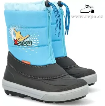 Oblečení a móda DEMAR KENNY 2 dětská zimní obuv světlemodrá 32-33