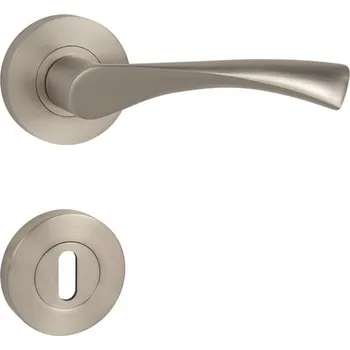 Dveřní kování MP KOVANI Kování MP Spirit-R (nikl perla) Provedení: BB (klika/klika, dózický klíč)