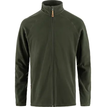 Pánská mikina mikina pánská FJÄLLRÄVEN Övik Lite Fleece Jacket M, Deep Forest - L